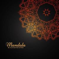 Beautiful mandala design decorative luxury background vector