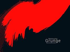 abstract red grunge texture background vector