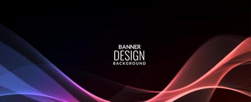 Abstract background modern elegant colorful banner background vector