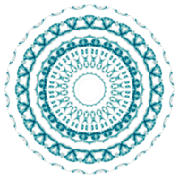 Circular pattern in the form of a mandala png