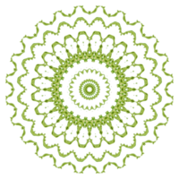 ornamento de padrão de mandala abstrato png