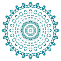 Circular pattern in the form of a mandala png