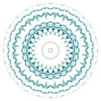 patrón circular en forma de mandala png