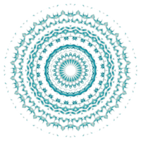 Circular pattern in the form of a mandala png