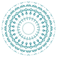 Circular pattern in the form of a mandala png