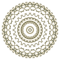 Mandala abstract pattern ornament png