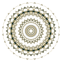 ornamento de padrão abstrato de mandala png