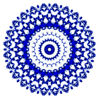 décoration motif mandala png