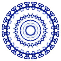 decoração de mandala png