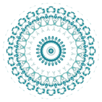 patrón circular en forma de mandala png