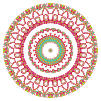 abstrakt mandala mönster med runda form png