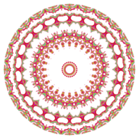 abstraktes Mandalamuster mit runder Form png