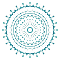 Circular pattern in the form of a mandala png