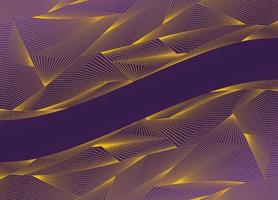 Golden Mockup Geometric Lines Background For Creative Creative Graphic Design vector