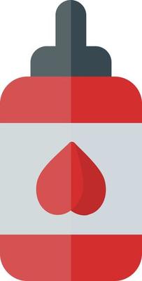 Vape Liquid Flat Icon