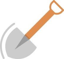 Shovel Flat Icon vector