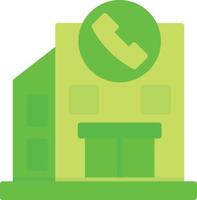 Call Center Flat Icon vector