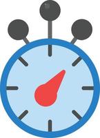 Stopwatch Flat Icon vector