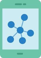 Networking Flat Icon vector