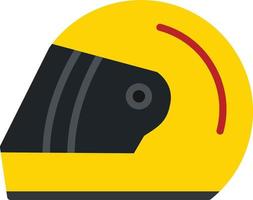 Helmet Flat Icon vector