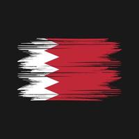 Bahrain flag Design Free Vector