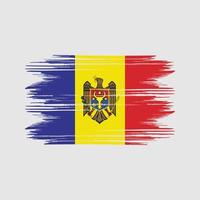 Moldova flag Design Free Vector