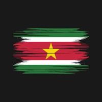 vector libre de diseño de bandera de surinam