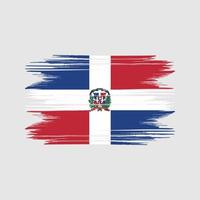 Dominican Republic flag Design Free Vector