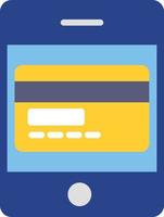 Card Payment Flat Icon vector