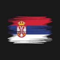 Serbia flag Design Free Vector