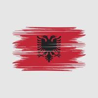 Albania flag Design Free Vector