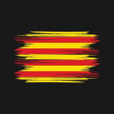 Catalonia flag Design Free Vector 11383229 Vector Art at Vecteezy