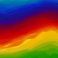 Abstract Colorful Wave Vector Design Rainbow Background.