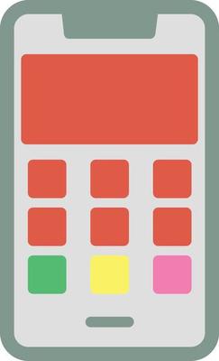 Dial Pad Flat Icon