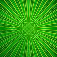 fondo verde cómico abstracto para el diseño de estilo pop art. fondo de plantilla de ráfaga retro. efecto de los rayos de luz. estilo de cómic vintage, textura de impresión moderna de medio tono, vector. vector