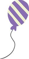 Hand Drawn cute balloon illustration vector