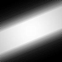 Halftone abstract vector black dots design element isolated on a white background.