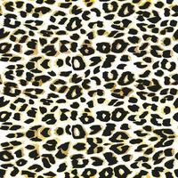 Leopard background. Seamless pattern. Animal print. vector