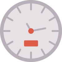 icono de tiempo plano vector