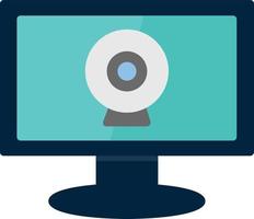 Webcam Flat Icon vector