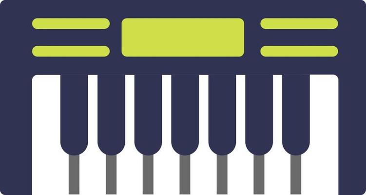 Piano Flat Icon