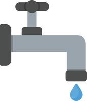 Faucet Flat Icon vector