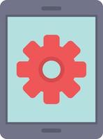 Settings Flat Icon vector