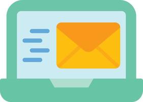 Email Marketing Flat Icon vector