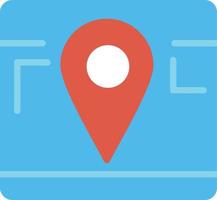 Map Pointer Flat Icon vector