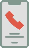 Call Flat Icon vector