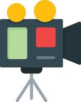 Video Recorder Flat Icon vector