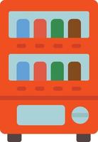 Vending Machine Flat Icon vector