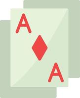 Playing Card Flat Icon vector