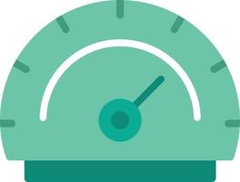 Gauge Flat Icon vector